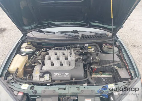 1999 Mercury Cougar V6 из США, поврежденный, VIN 1ZWFT61L7X5636286